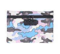 Borsa Antiodore con Chiusura a Combinazione, Borsa Porta Soldi da Viaggio Resistente All'acqua, Fodera in Carbone Attivo per i Viaggi