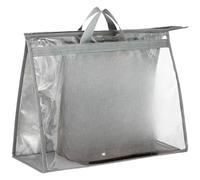 Borsa Armadio Appeso Antipolvere Trasparente PVC Tessuto Non Tessuto 38x26x18cm