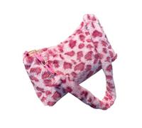 Borsa ascellare con stampa leopardi per donna morbida datazione peluche ascellare borsa autunno inverno spalla stampa leopardo spalla per donna autunno inverno ascella borsa morbida, A, One Size