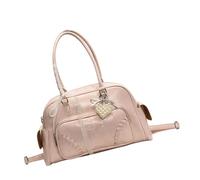 Borsa ascellare stile coreano con design in pizzo moda PU borsa donna alla ricerca di una miscela di moda e funzionalità borsa ascella da viaggio per le donne, B, One Size