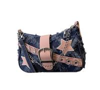 Borsa Ascellata Stelle Creativa Borsa A Spicco Per Le Spalle Per Donne Stili Retrò Borse Borse Da Lavoro Accessorio Feste Spigolose