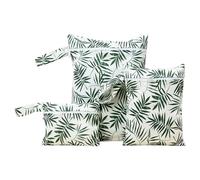 Borsa asciutta bagnata - borsa bagnata riutilizzabile, tasche da viaggio impermeabili, panno pannolino bagnato, borsa a secco bagnato per costumi da bagno, tasche con cerniera esterna sacca in tessuto