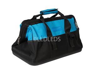 Borsa attrezzi utensili portautensili tessuto valigia base dura, apertura larga