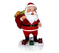 Borsa Babbo Natale ad energia solare da esterno resina leggera decorazione vacan