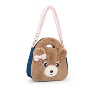 Borsa Bag con Tracolla Plush Round Orso Mofu Mofu