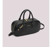 BORSA BAGUETTE CON MOTIVO AD ONDA MIMI' MUA' nera
