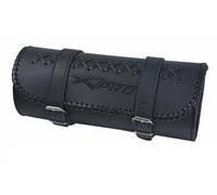 Borsa Barilotto Porta Attrezzi Oggetti Forcella Custom Chooper Nero