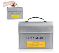 Borsa Batteria Litio Borsa Di Sicurezza Per Batterie Lipo Borsa Ignifuga Per Batteria Lipo Borsa Batteria Anti Esplosione Borsa Tenuta Stagna Per Batteria Al Litio Lipo Batteria Safe Bag