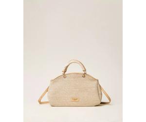 Borsa bauletto effetto rafia elegante e resistente per ogni occasione