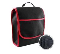 Borsa Bauletto Organizer Borsa Auto Bagagliaio Borsa Nero/Rosso Piccolo