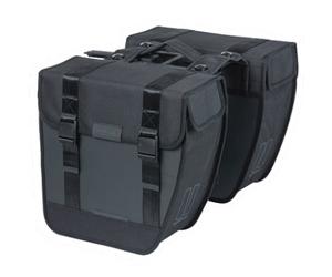 Borsa bici doppia removibile MIK Tour Waterproof Basil 28 L ( Nero / 28 L )