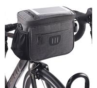 Borsa Bici Manubrio Borsa PortaOggetti Per Bici Borsello Ciclismo Con Tracolla