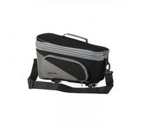 Borsa Bici Portapacchi Racktime TALIS PLUS 2.0 SnapIT 2.0 Espandibile 15L Nero/Grigio