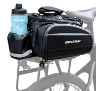 Borsa Bici Posteriore, 17L Multifunzionale Borse Portapacchi per Biciclette MTB con Scomparti Multipli, Impermeabile Borsa portabagagli per Bicicletta per Sport, Viaggi