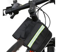Borsa bici tubo superiore con supporto cellulare design impermeabile e rifletten