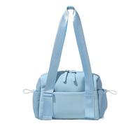Borsa Borsa per le Donne - Tote Gym Pouch Nylon a spalla | Weekender Organizzatore di Stoccaggio Sport Pack Notte | Spalla di Grande capacità Pouche da Palestra | Doccia WC, blu, Se référer au