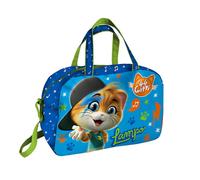BORSA BORSONE 44 GATTI LAMPO TOTE DA VIAGGIO BAMBINO PALESTRA CM. 40X26X21 - T0