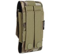 Brandit Molle Phone Pouch Medium, borsa per smartphone male Tactical Camo