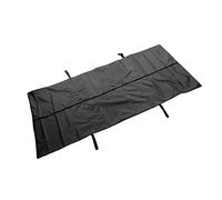 Borsa Cadavere, Combo Barella per Sacca per Cadaveri Con 4 Manici Rinforzati Perforati, Custodia Impermeabile 210D a Prova di Perdite Forniture Funebri per Cadaveri Borse Impermeabili(Nero)