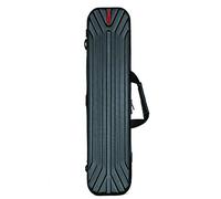 Borsa Canna Pesca, Custodia Protettiva Rigida, Scatola Di Immagazzinaggio Attrezzi Grande Capacità, Resistenza Alla Pressione Anti-caduta, Materiale ABS, 130*20*13cm, Black