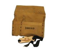 BORSA CARPENTIERE RINFORZATA IN CUOIO CON DISTANZIATORI IN LEGNO