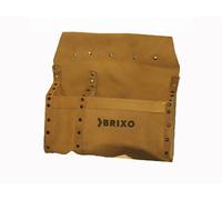 BORSA CARPENTIERE RINFORZATA IN CUOIO CON DISTANZIATORI IN LEGNO