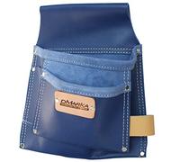 BORSA CARPENTIERE CROSTA SCAMOSCIATA/CUOIO 2 TASCHE