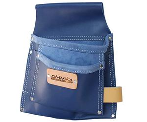 BORSA CARPENTIERE CROSTA SCAMOSCIATA/CUOIO 2 TASCHE
