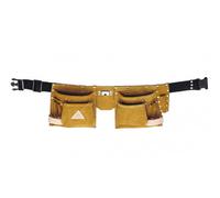 BORSA CARPENTIERE IN PELLE 4 scomparti e porta martello BELLOTA 51308