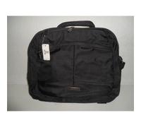 Borsa cartella LANCETTI portadocumenti porta computer in tessuto nero