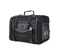Borsa Casco Moto Borsa Posteriore Multifunzione Borsa Per Moto Ad Alta Capacità Zaino Per Motociclista Borsa Per Casco Borsa Laterale Borsa portautensili moto(Red)