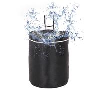 Borsa cestino bici doppia cerniera superiore patta cinghie a mano per un facile