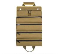 borsa chiavi inglesi Borse multiuso for attrezzi in rotolo, rotoli for chiavi, organizzatori in tela, borsa con cerniera sospesa per manutenzione officina