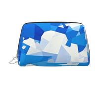 Borsa chic di trucco di viaggio della stampa dello spettrogramma di colore, sacchetto cosmetico sveglio per le donne per la borsa e l'uso on-the-go, Cielo Astratto, One Size, Classico