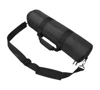 Borsa Cilindrica per Leggio Musicale 50x13cm con Maniglia | Tessuto Nero, Tracolla Regolabile, Protezione Aggiuntiva, Uso in Viaggio e Studio, per Musicisti