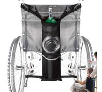 Borsa cilindrica per sedia a rotelle - da appendere, borsa porta serbatoio di ossigeno, zaino portatile per serbatoio, R | Mobility Scooter Holder pratico cilindro borse per trasporto