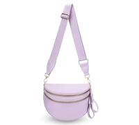 Borsa cintura per le donne,Pacchetti di vita repellenti dell'acqua,Borse crossbody con cinturina regolabile per le donne Viaggi con tracolla regolabile (Violetta)