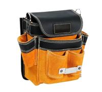 Borsa Cintura Utensili Organizzatore Impermeabile con Tasche Multiple | Con Cinturino, Tasche Multiple e Portautensili da Fianco Amovibile Per Costruzione, Manutenzione, Riparazione, Giardino E Ca