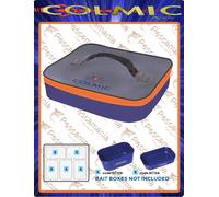 Borsa Colmic PVC impermeabile BAIT BOX HOLDER orange series cm32,5x26,5x h.6,5cm