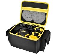 Borsa compatibile con levigatrice orbitale DEWALT 20V MAX/per levigatrice a nastro DEWALT 20V MAX*, custodia per utensili elettrici orbitali senza fili, per carte vetrate, caricabatterie e accessori