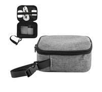 Borsa compatta per gadget da viaggio, scatola organizer per caricabatterie USB, piccola custodia per il trasporto di elettronica, custodia per digitali, custodia organizer tecnica, organizer