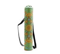 Borsa compatta per tappetino yoga, Copri tappetino da palestra for danza e sport, zaino sportivo, adatto alla maggior parte dei tappetini di dimensioni(Blue)