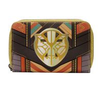Borsa con cerniera in poliuretano di pelle Black Panther 2 Wakanda Forever Okoye