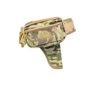 Borsa con cintura regolabile e pannello per le gambe, borsa multiuso in nylon per attrezzatura da sentiero, viaggi, campeggio e attività all'aperto, organizer per attrezzi da esterno, borsa facile da