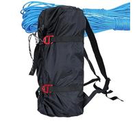 Borsa Con Corda Da Arrampicata - Borsa Di Corda Di Corda | Secchio Di Corda Da Roccia Professionale, Attrezzatura Da Trekking, Attrezzatura Arborista Riutilizzabile per Alpinismo, Camp, nero, Consulte