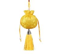 Borsa con coulisse con nappe cinese bustina rotonda portamonete ricamato sacchetti gioielli