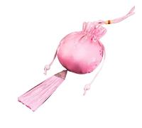 Borsa con coulisse con nappe cinese bustina rotonda portamonete ricamato sacchetti gioielli