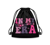 Borsa con coulisse per ginnastica, regalo di compleanno per figlia, sorella, ginnastica, per ragazze, donne, migliore amica, regalo di Natale nella mia era di ginnastica, borsa per palestra e scuola