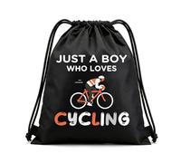 Borsa con coulisse, regalo per donne, uomini, figlia, figlio, regalo di compleanno per migliore amico, regalo di amicizia per ragazze e ragazzi, Ciclismo ragazzo