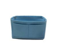 Borsa Con Inserto In Feltro Organizer for trucco da donna Borsa con inserto in feltro for borsa da viaggio Borsa interna Borse cosmetiche portatili adatte a varie borse di marca For Borsa Donna(Blue,